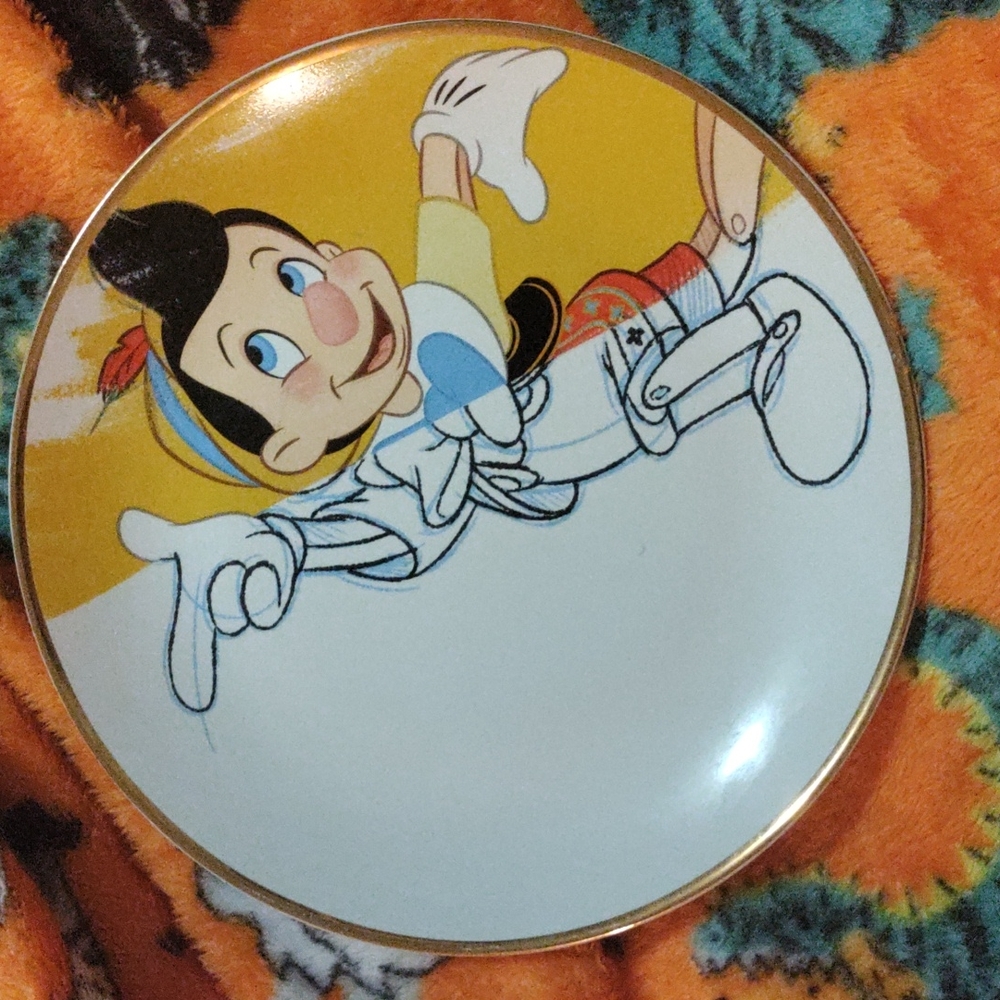 Disney collector plate